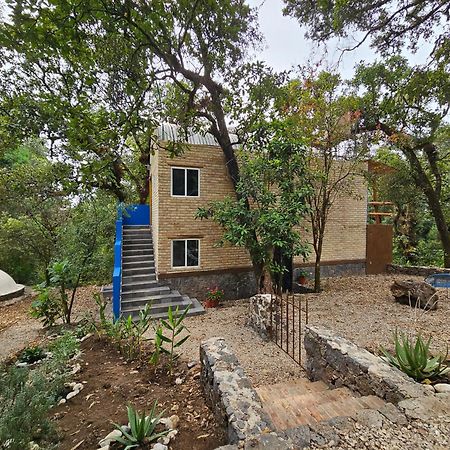 La Cabana Azul Al Fondo Del Bosque De Тепоцтлан Екстериор снимка